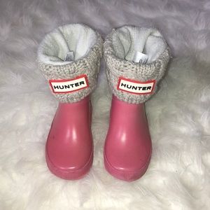 Toddler Hunter boots size 5/6